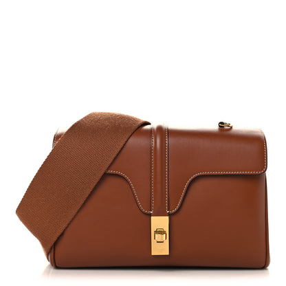 Celine Smooth Calfskin Teen Soft 16 Shoulder Bag Tan 1 of 9