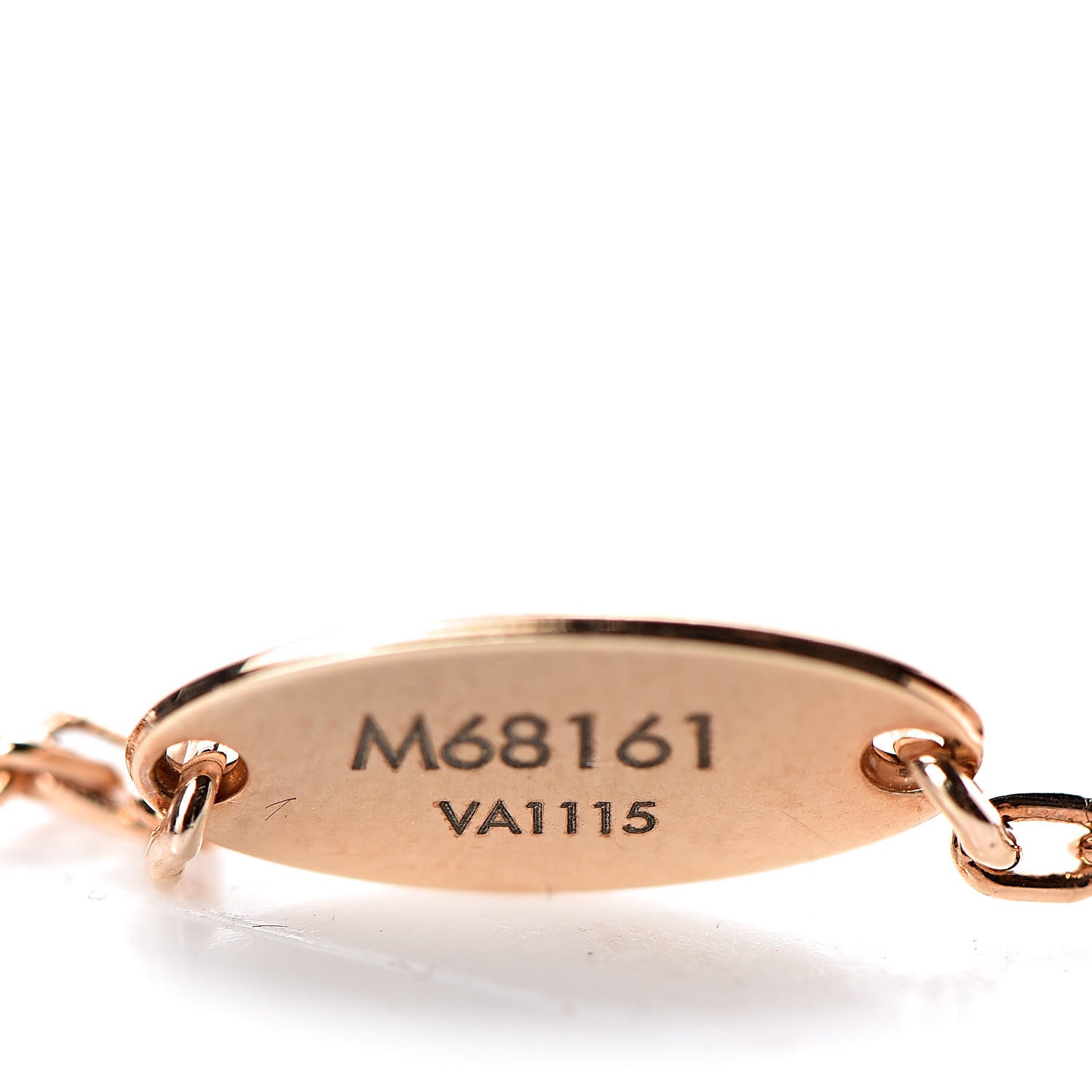 Louis Vuitton Swarovski Crystal V Heart Strass Bracelet 6 of 6