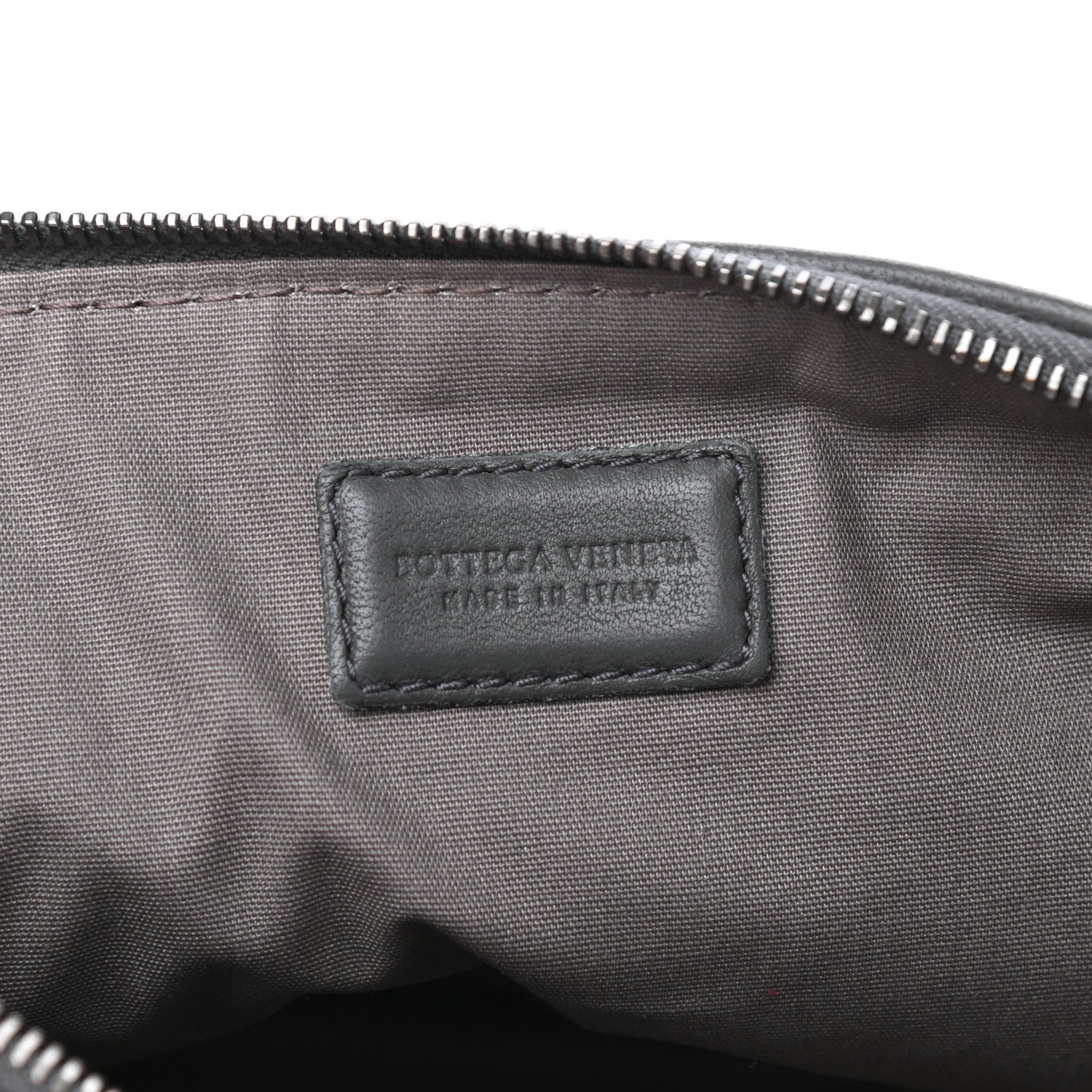 Bottega Veneta Nappa Intrecciato Flat Zip Biletto Pouch Light Grey 6 of 8