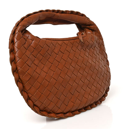 Bottega Veneta Nappa Intrecciato Mini Hobo Tea 3 of 8