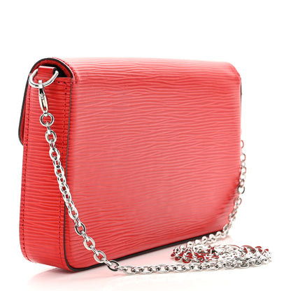 Louis Vuitton Epi Pochette Felicie Coquelicot 3 of 10