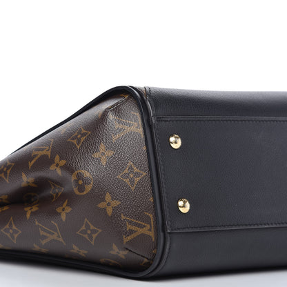 Louis Vuitton Calfskin Monogram Kimono Tote Black 6 of 9