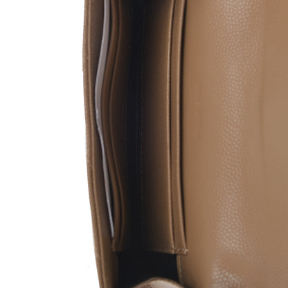 Saint Laurent Grain De Poudre Matelasse Chevron Small Monogram Envelope Wallet Dark Beige 7 of 11