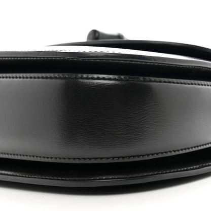 Gucci Boarded Dyana Lux Calfskin Web Monochrome Small Bamboo 1947 Top Handle Bag Black 9 of 9
