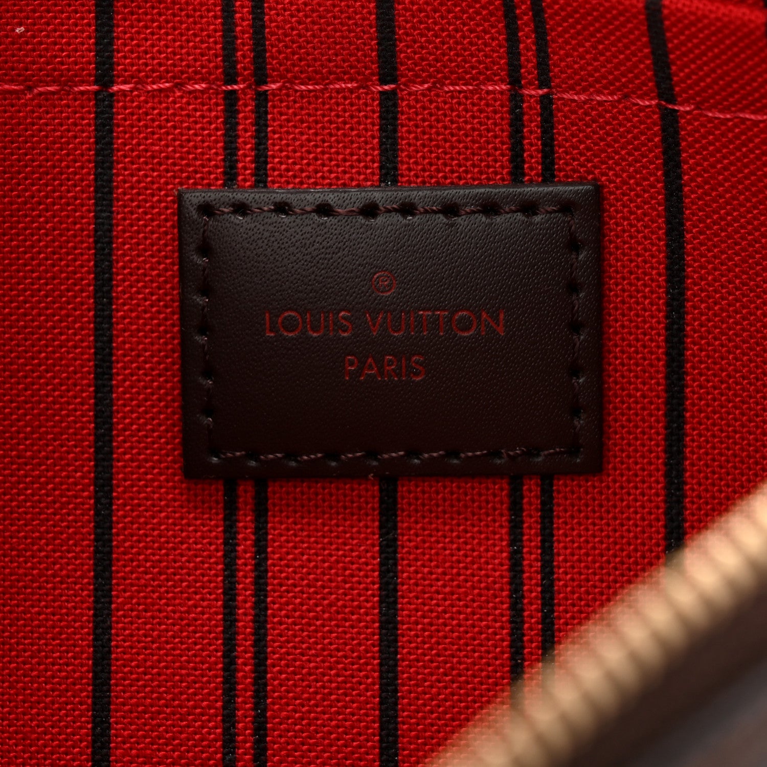 Louis Vuitton Damier Ebene Neverfull MM GM Pochette 6 of 7