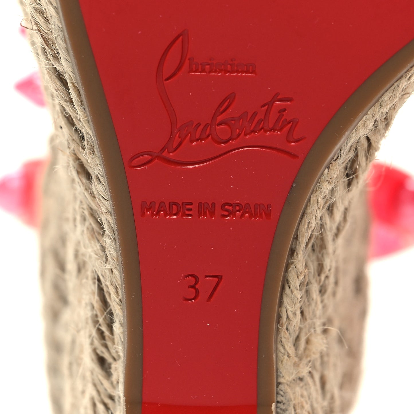 Patent Mafaldina 120 Wedge Sandals 37 Pink