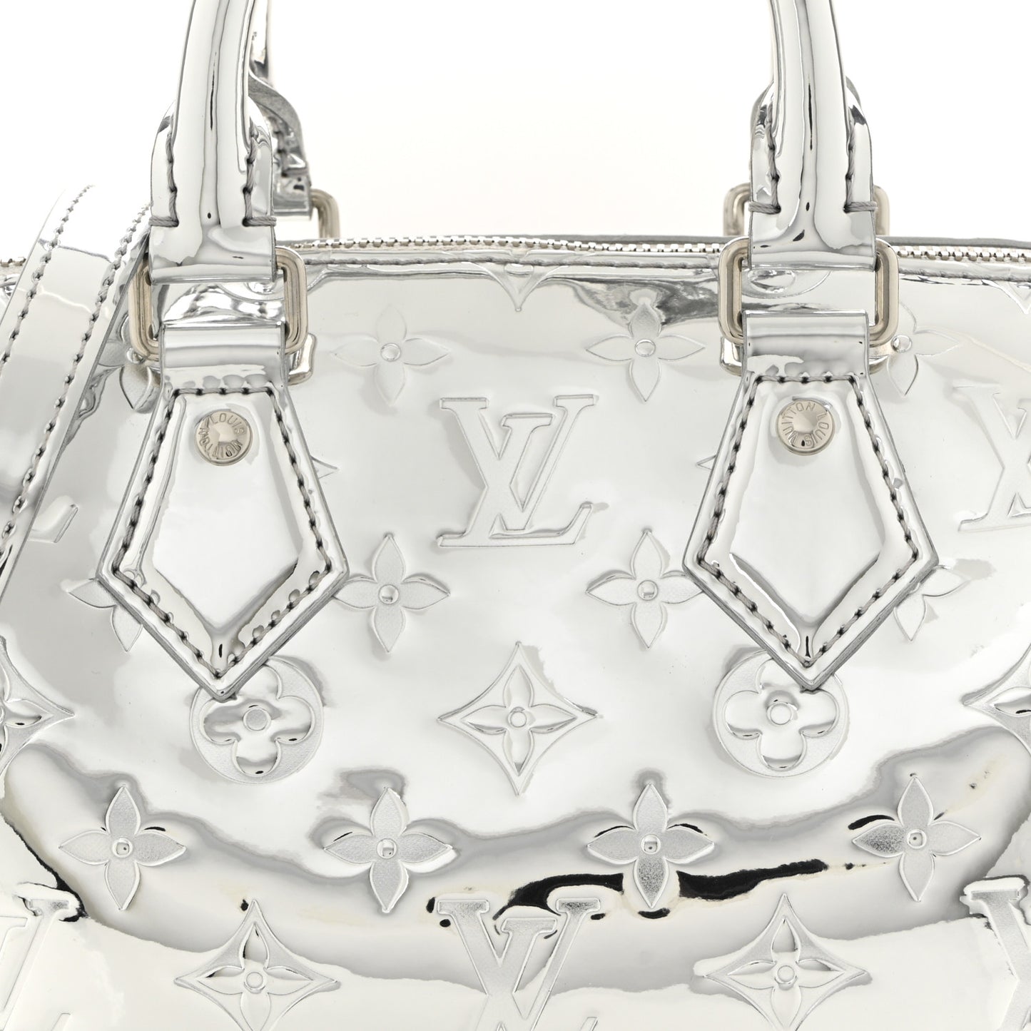 Monogram Miroir Speedy Bandouliere 20 Silver
