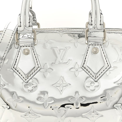 Louis Vuitton Monogram Miroir Speedy Bandouliere 20 Silver 7 of 9