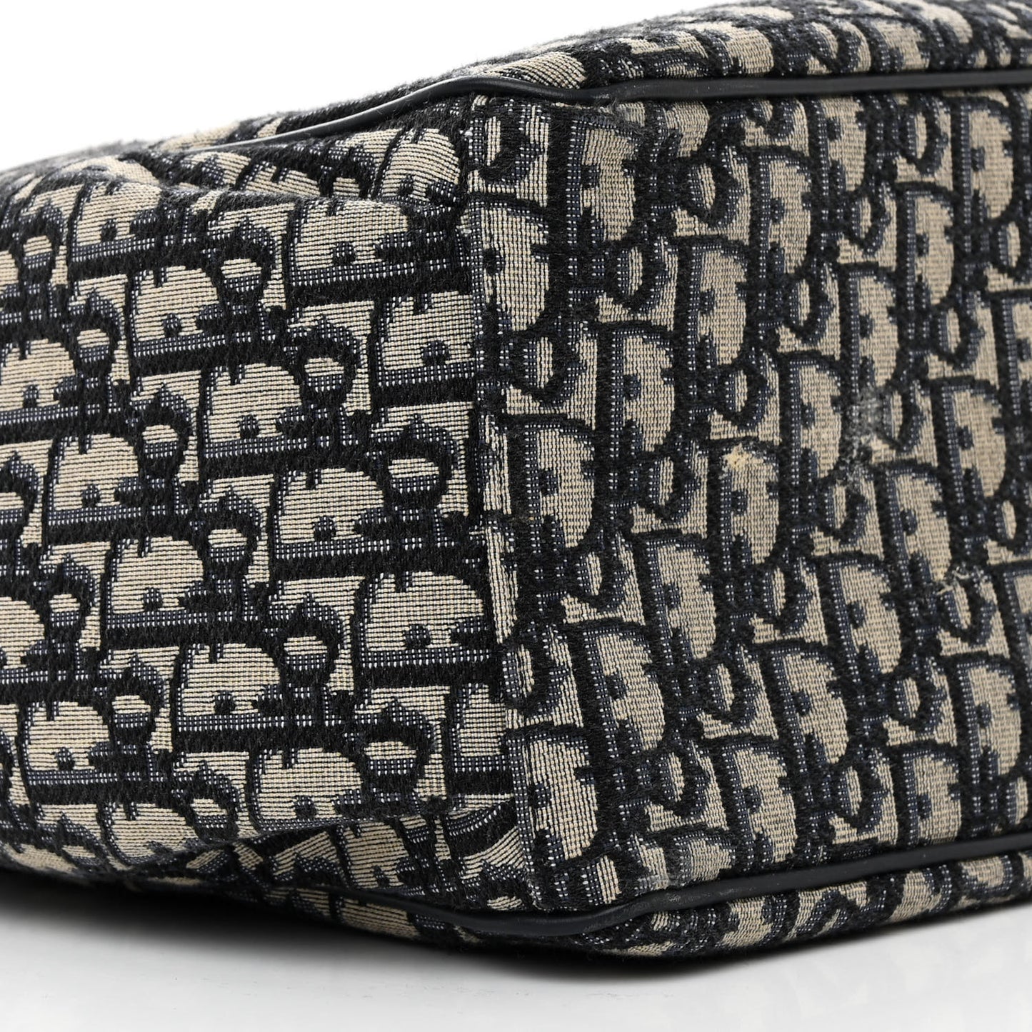 Oblique Baby Changing Bag Beige Black