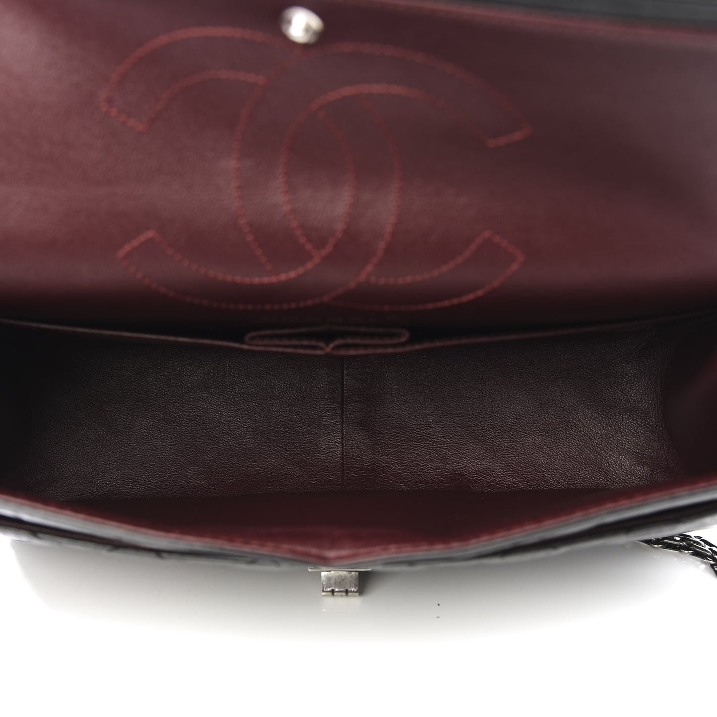 Aged Calfskin Quilted 2.55 Reissue 226 Flap Black