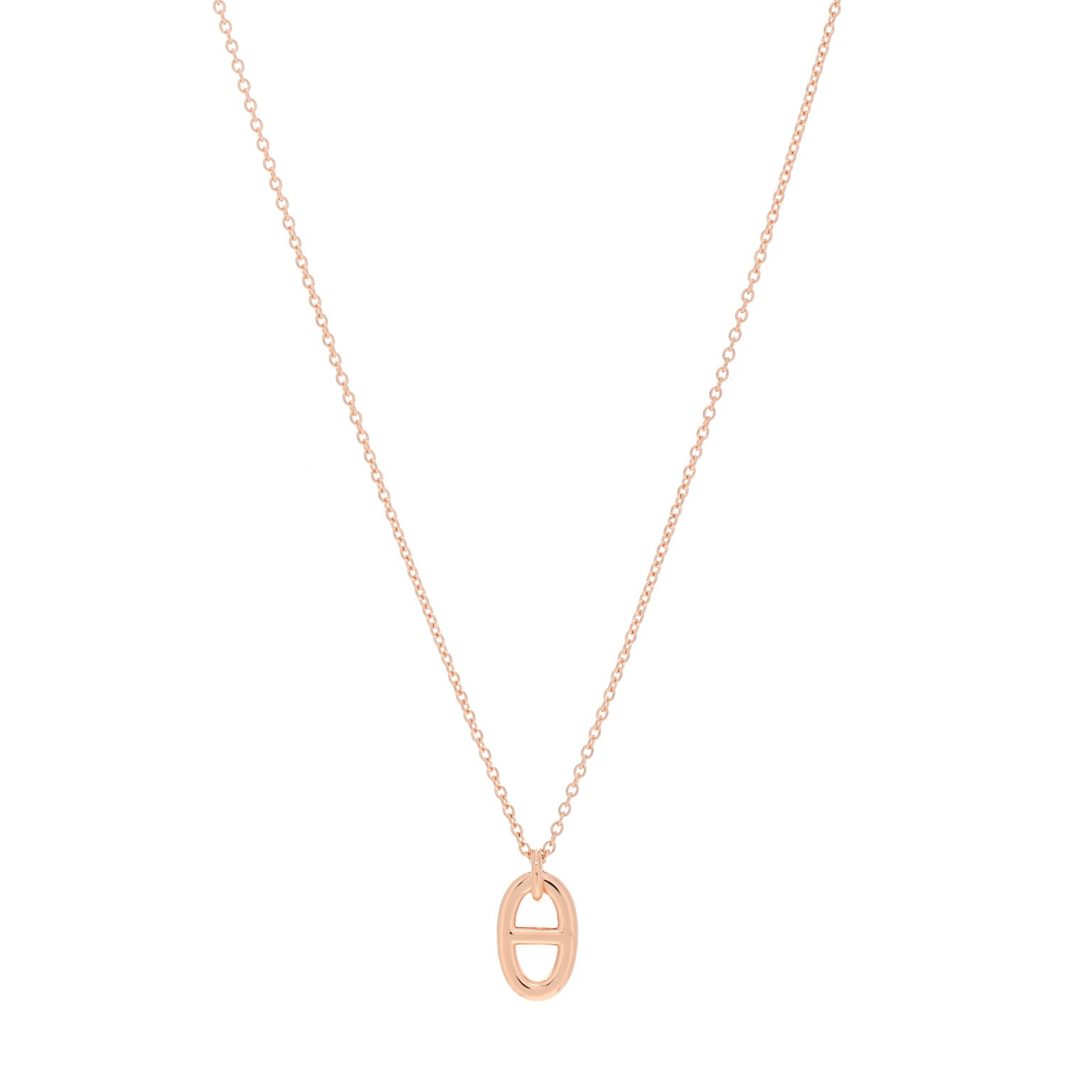 Hermes 18K Rose Gold PM Farandole Pendant Necklace 1 of 6