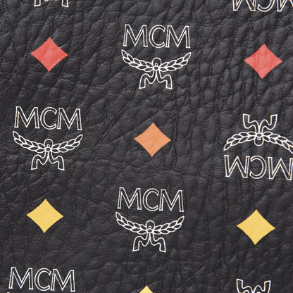MCM Skyoptic Visetos Crossbody Pouch Spectrum Diamond Black 8 of 8
