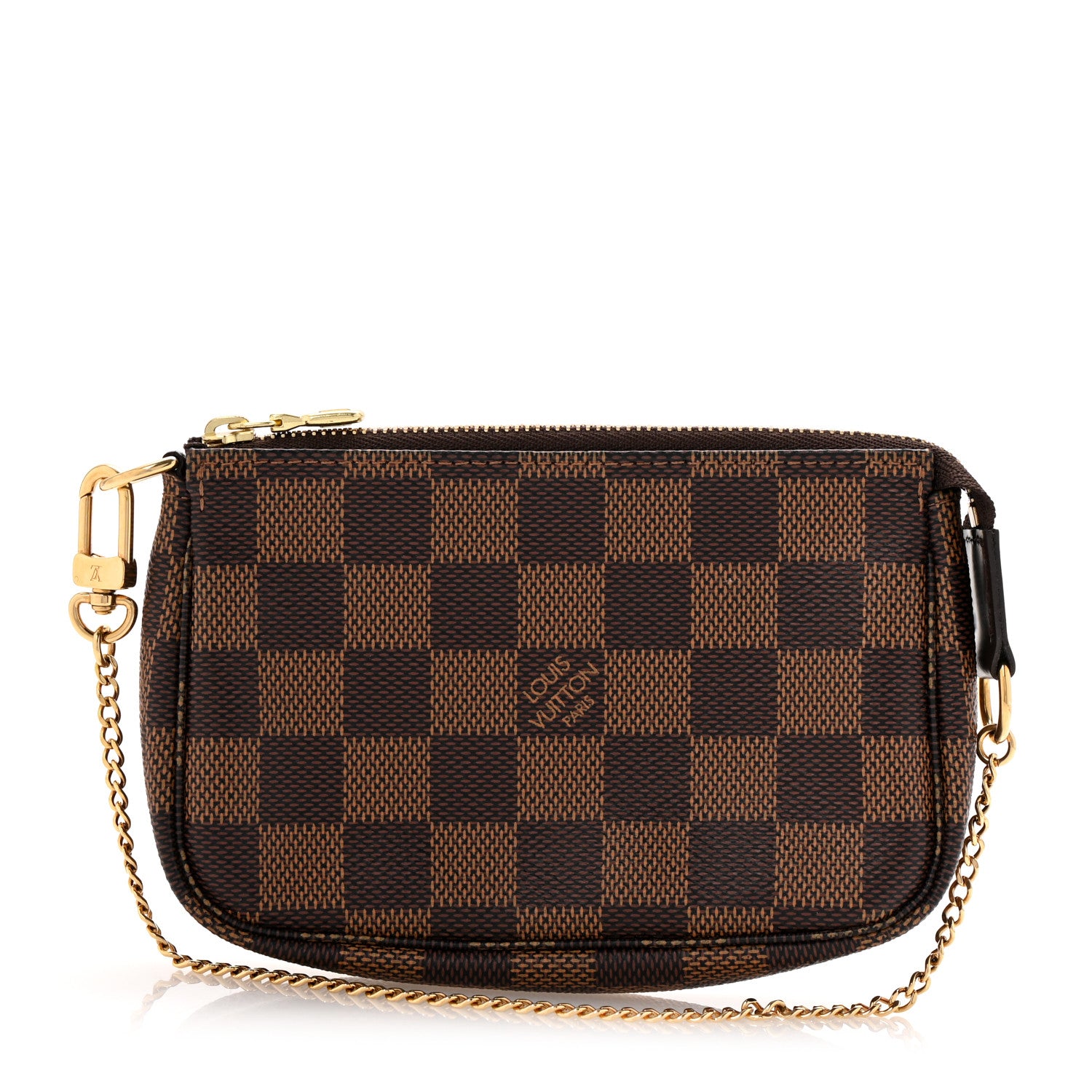 Louis Vuitton Damier Ebene Mini Pochette Accessories 1 of 8
