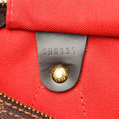 Louis Vuitton Damier Ebene Speedy 30 6 of 10