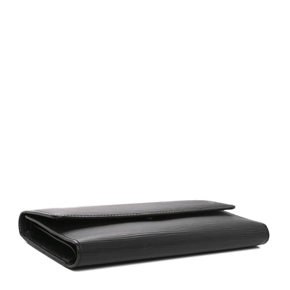 Louis Vuitton Epi Sarah Wallet Black 4 of 9