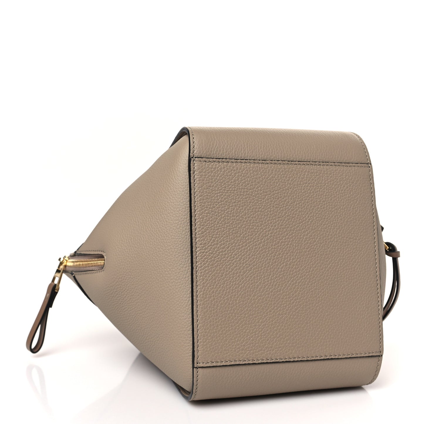Soft Grained Calfskin Compact Hammock Shoulder Bag Sand