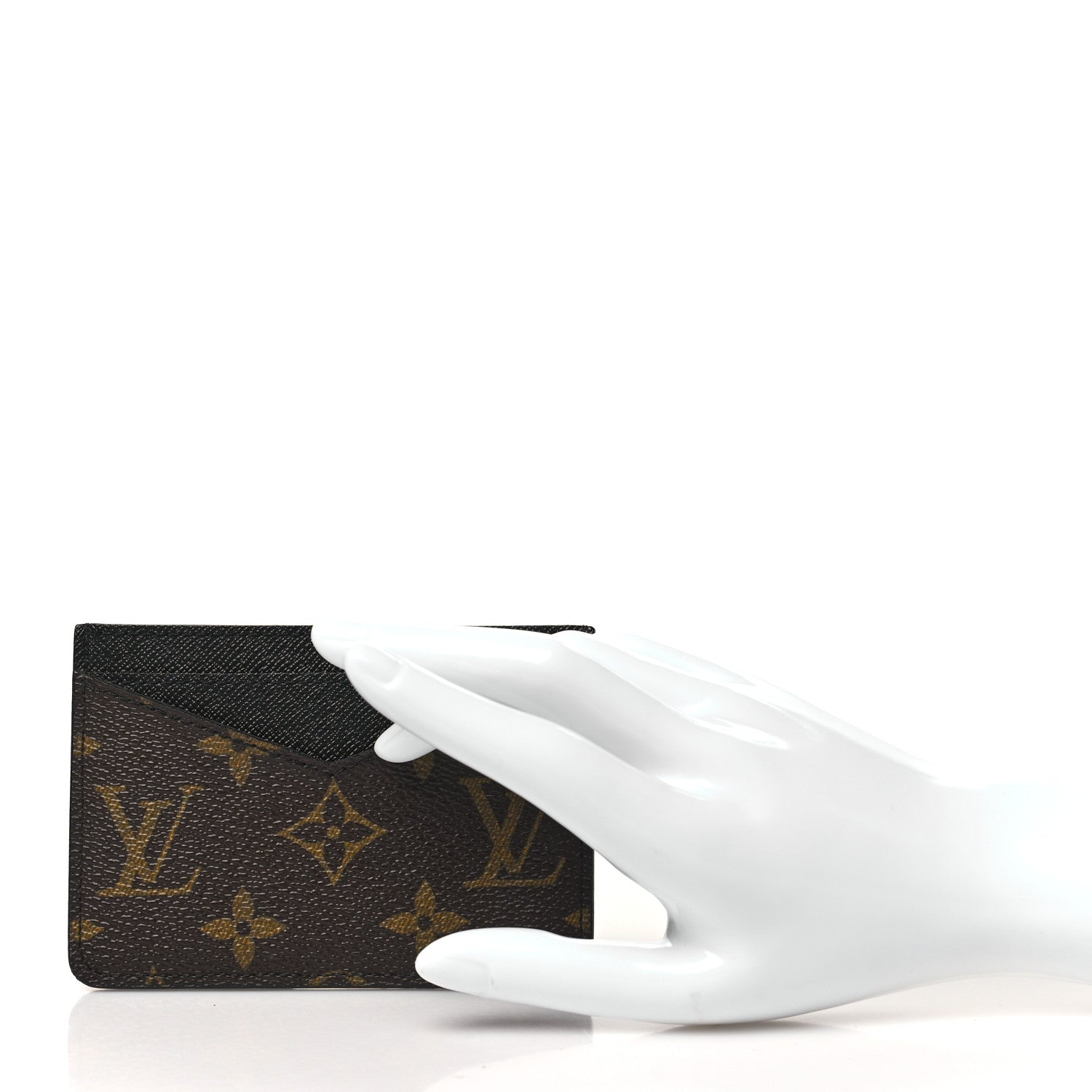 Louis Vuitton Monogram Macassar Neo Porte-Cartes Card Holder 2 of 7