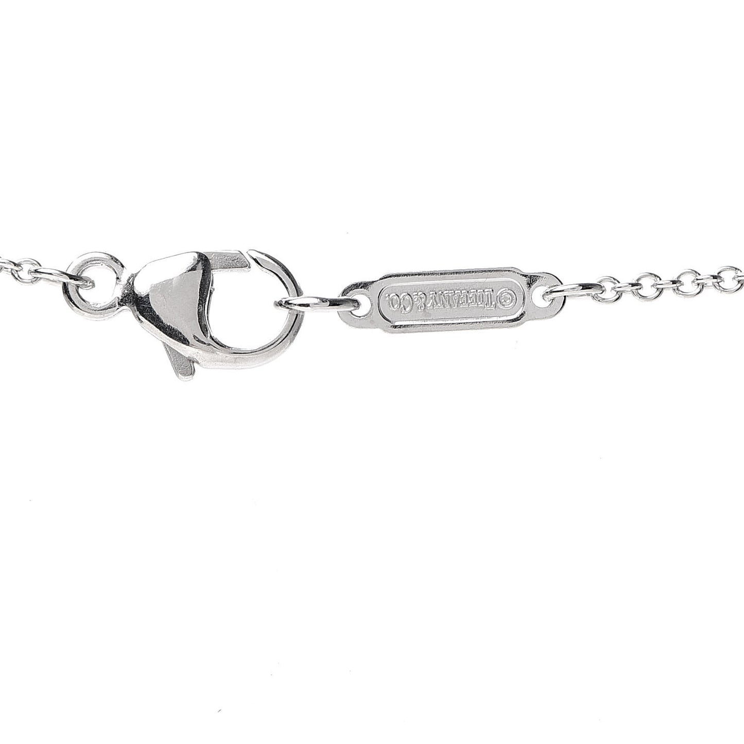 18K White Gold Diamond Metro Cross Pendant Necklace