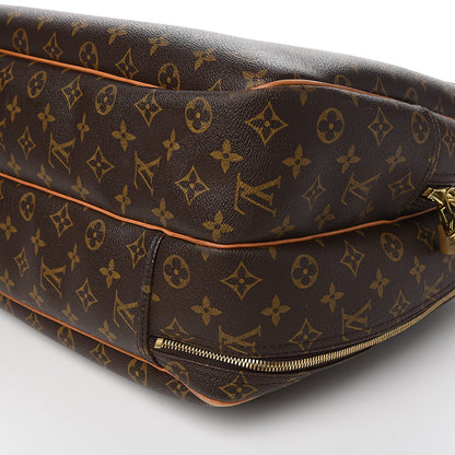 Louis Vuitton Monogram Alize 2 Compartment Luggage Travel Bag 8 of 8