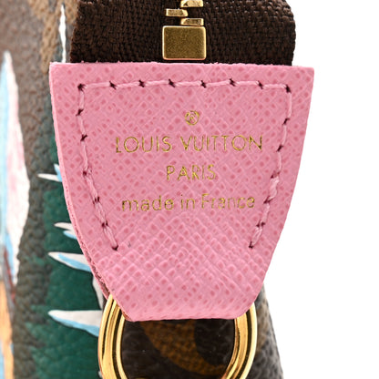 Louis Vuitton Monogram 2023 Christmas Animation Alpine Pochette Accessories Pink 6 of 9