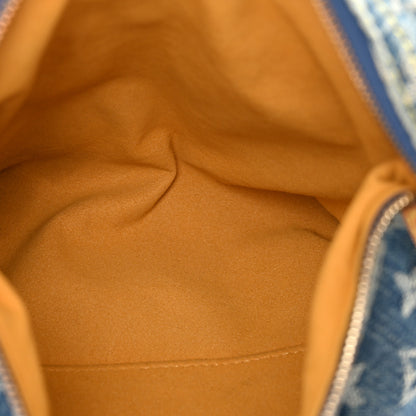 Louis Vuitton Monogram Denim Baggy PM Blue 5 of 9