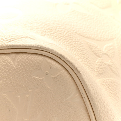 Louis Vuitton Empreinte Monogram Giant Neverfull MM Cream 15 of 16
