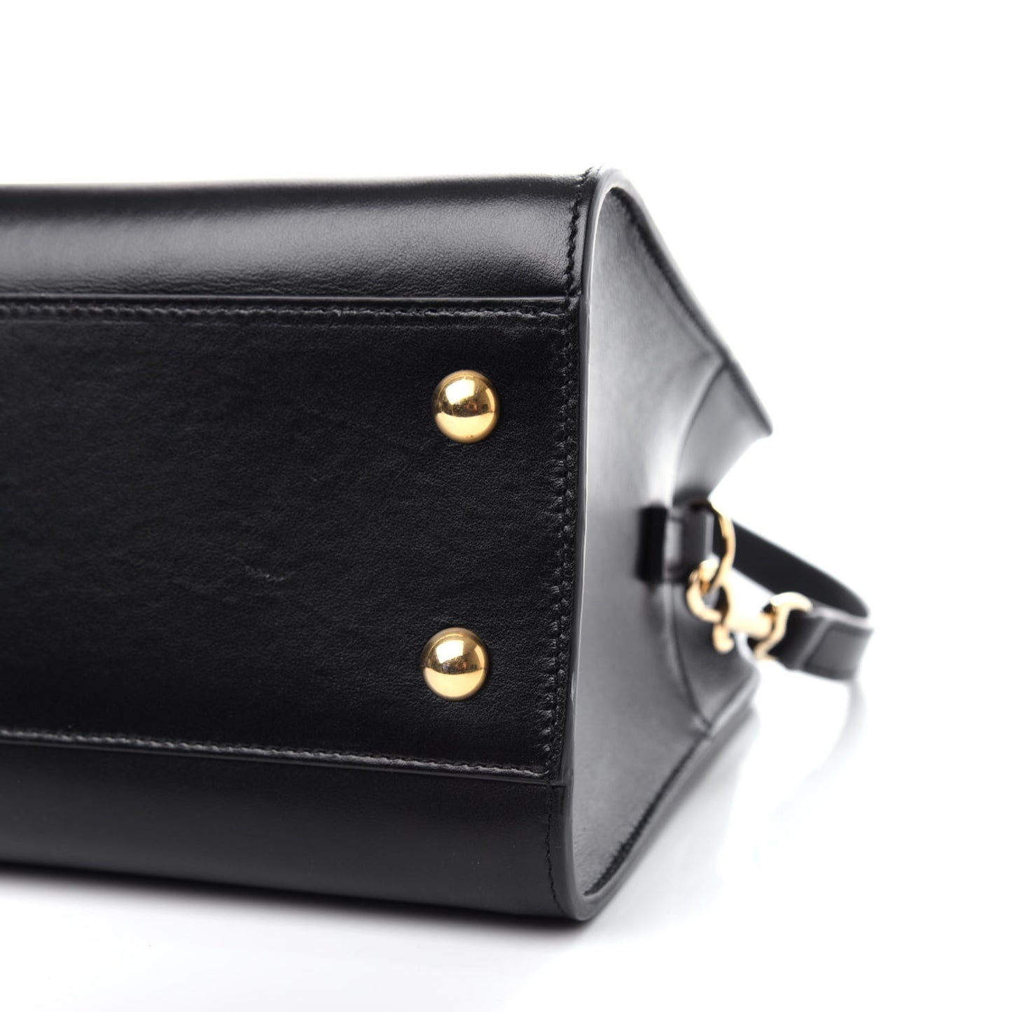 Calfskin Monogram Baby Cabas Black