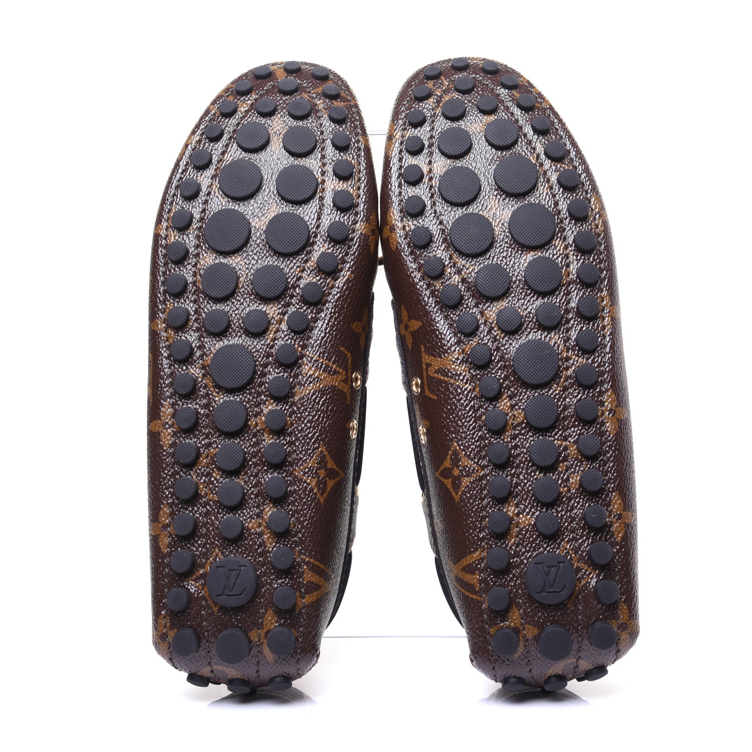 Louis Vuitton Patent Reverse Monogram Gloria Loafers 39 10 of 13