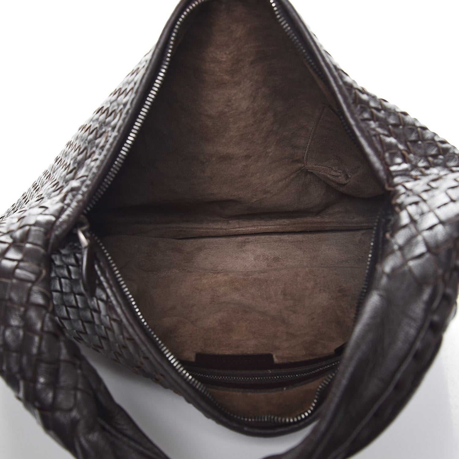 Bottega Veneta Nappa Intrecciato Large Veneta Hobo Ebano 5 of 9