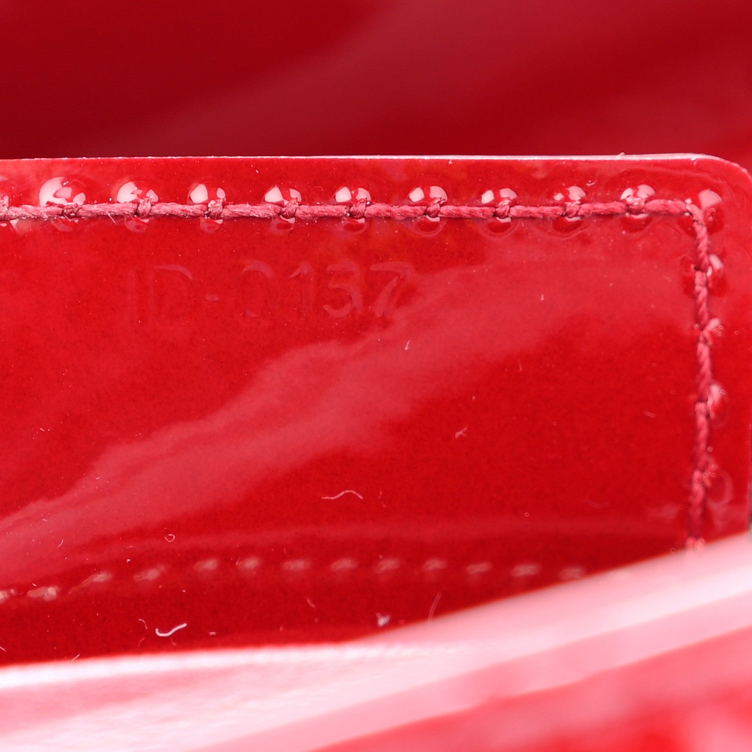 Christian Dior Patent Cannage Medium Lady Dior Red 7 of 13