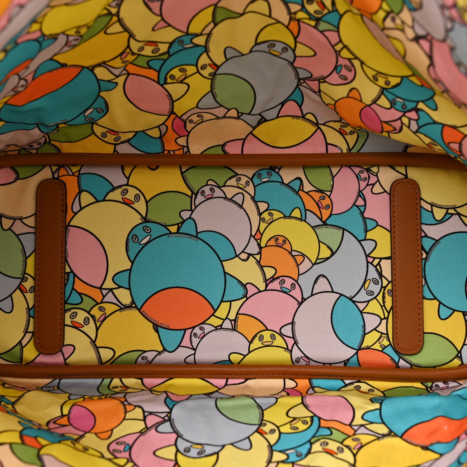 MCM X Eddie Kang Visetos Medium Reversible Shopper Tote White 8 of 17