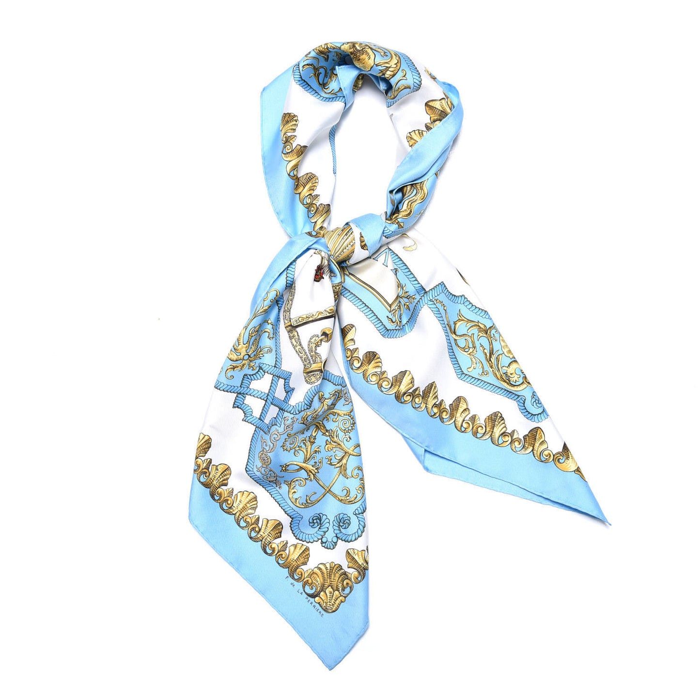 Silk Ludovicus Magnus Scarf 90