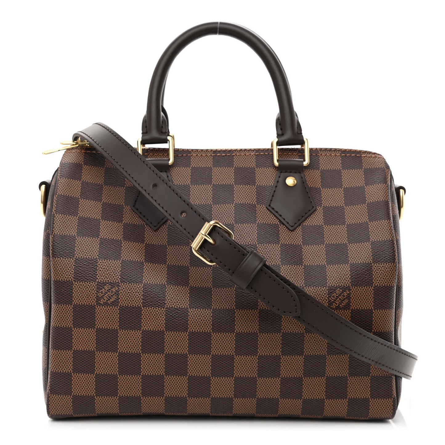 Damier Ebene Speedy Bandouliere 25