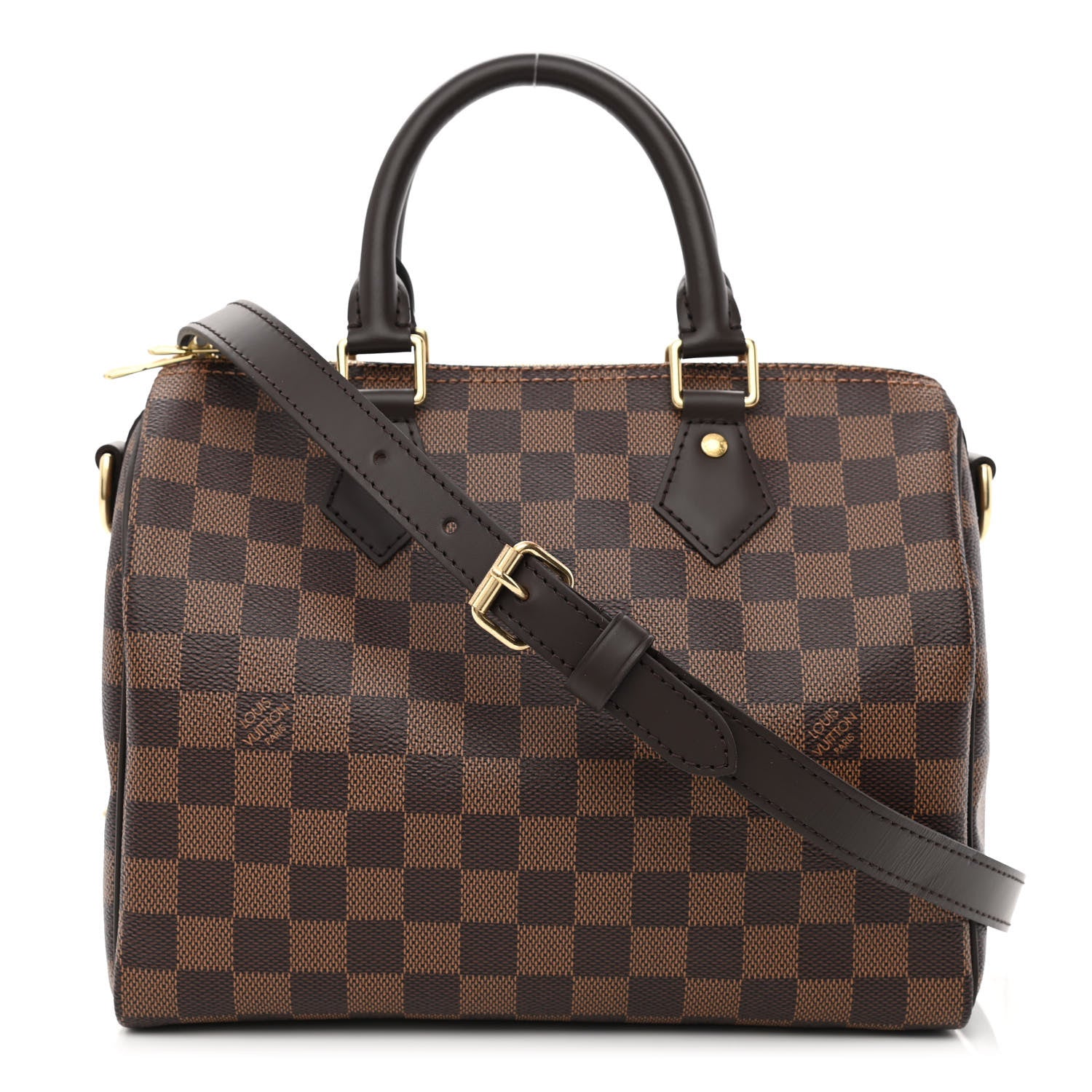 Louis Vuitton Damier Ebene Speedy Bandouliere 25 1 of 9