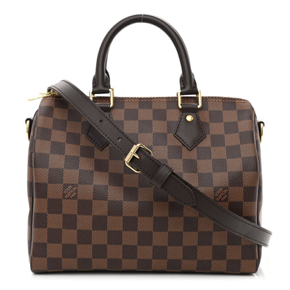 Louis Vuitton Damier Ebene Speedy Bandouliere 25 1 of 9