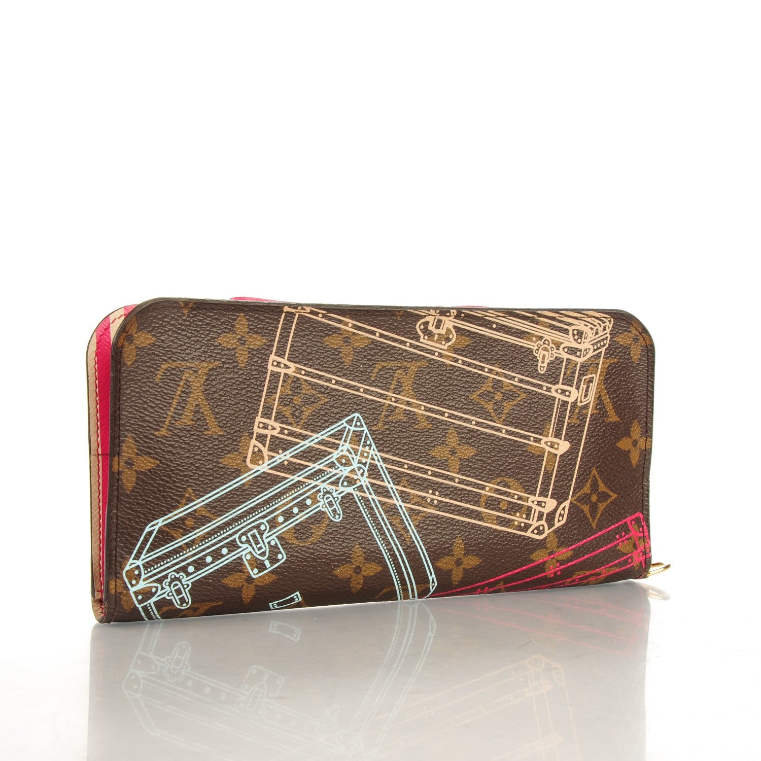 Louis Vuitton Monogram 2014 Christmas Animation Insolite Wallet 3 of 7