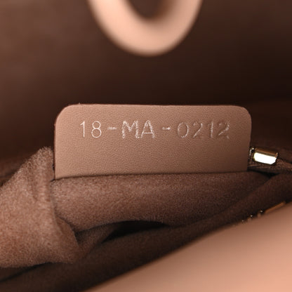 Christian Dior Ultra Matte Calfskin Cannage Mini Lady Dior Light Beige 7 of 11