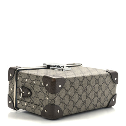 Gucci GG Supreme Monogram Globe-Trotter Beauty Case Brown 4 of 10