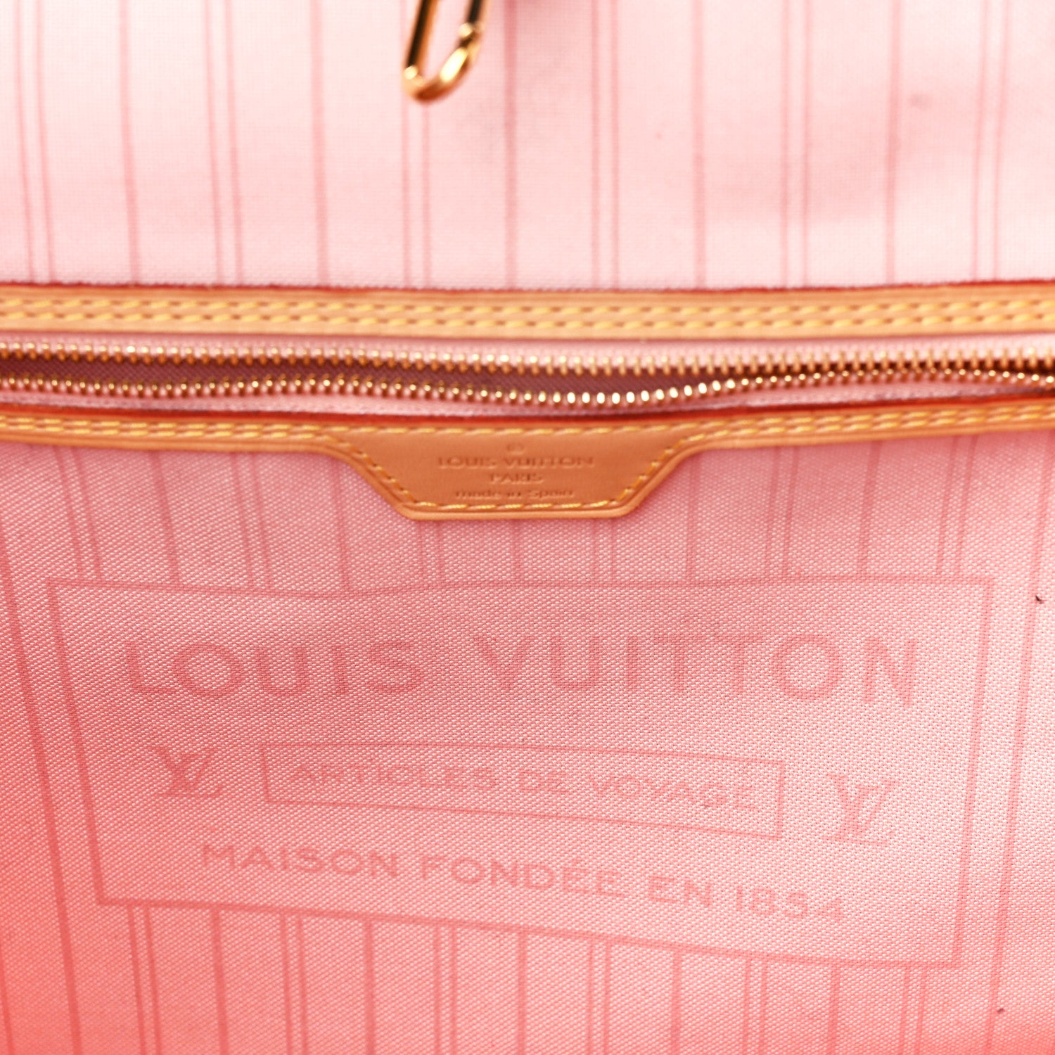 Louis Vuitton Damier Azur Tahitienne Neverfull MM 7 of 14