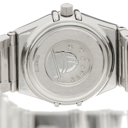 Omega Stainless Steel Diamond Bezel Mother of Pearl 22mm Constellation My Choice Quartz Watch 1465.71.00 4 of 4