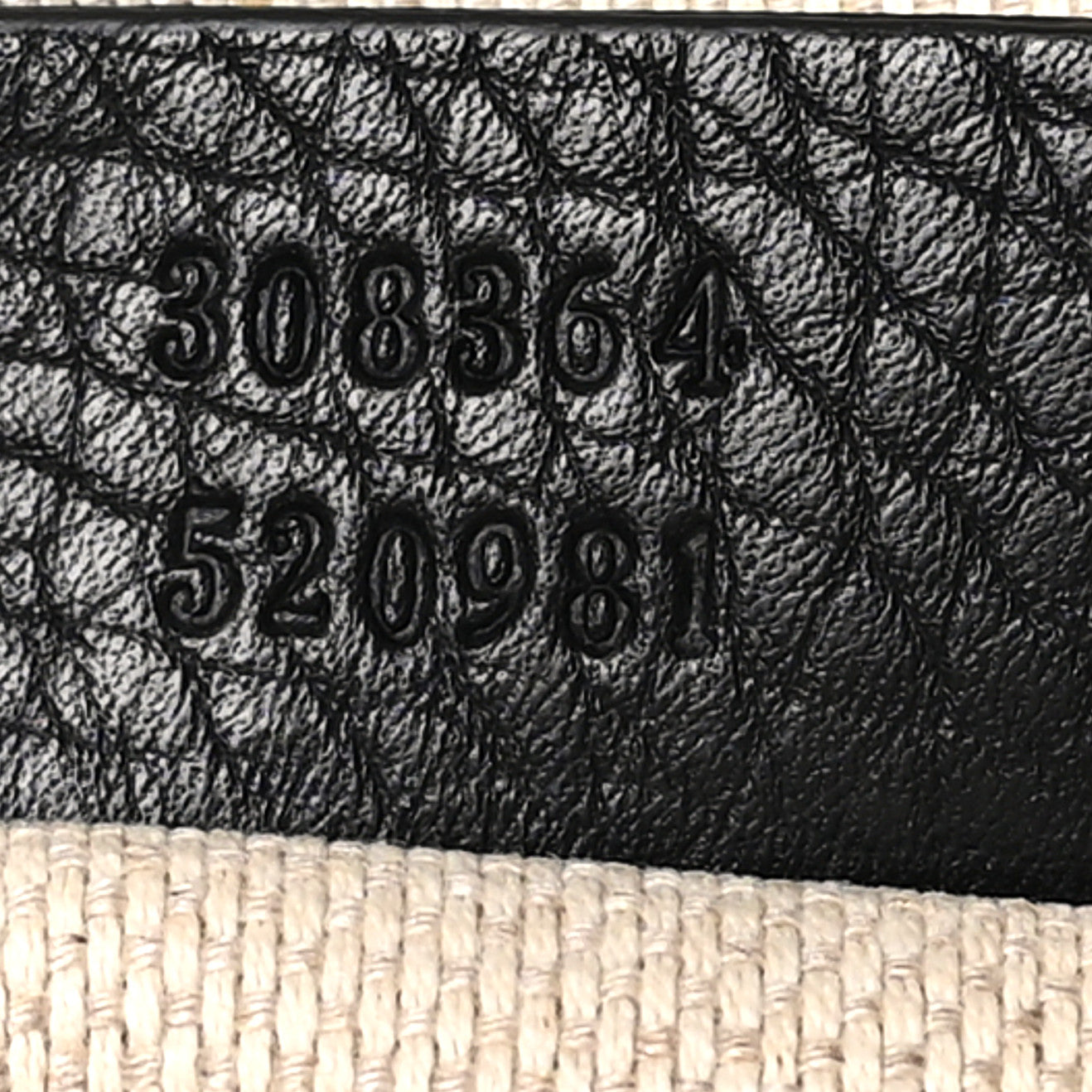Pebbled Calfskin Small Soho Disco Bag Black