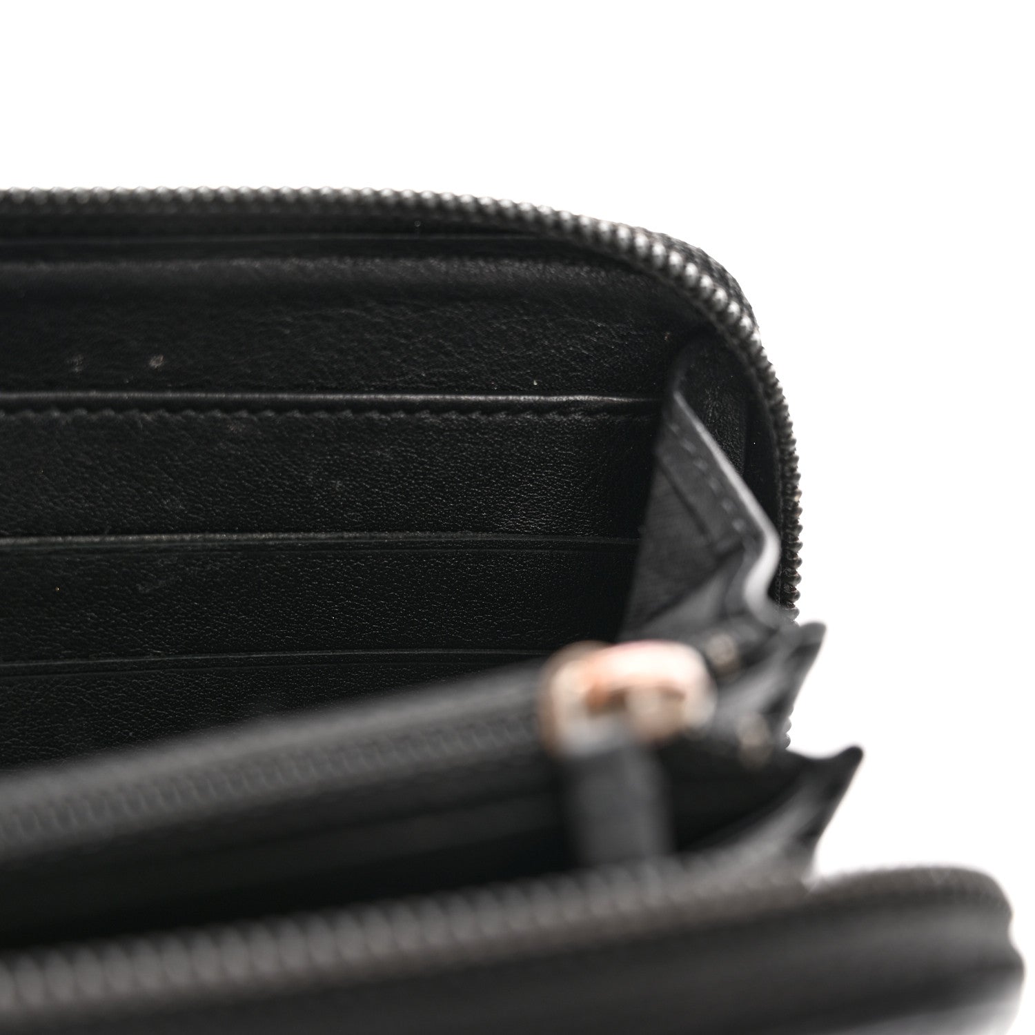 Chanel Caviar Large Timeless CC Zip Around Wallet Black 14 of 24