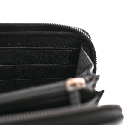 Chanel Caviar Large Timeless CC Zip Around Wallet Black 14 of 24