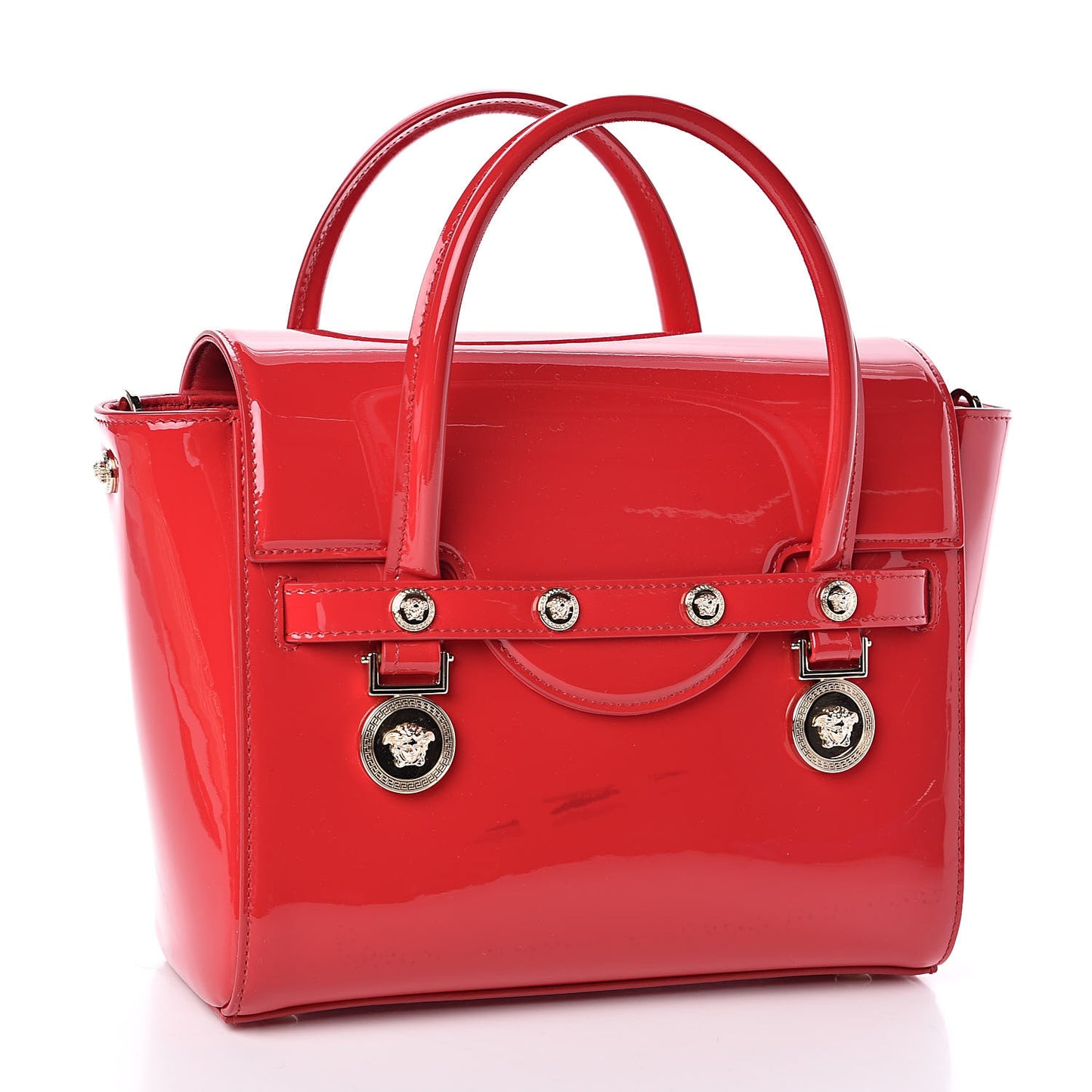 Patent Small Signature Bag Red