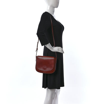 Mansur Gavriel Calfskin Crossbody Bag Saddle 2 of 12
