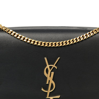 Saint Laurent Smooth Calfskin Medium Classic Monogram Kate Tassel Satchel Black 8 of 11