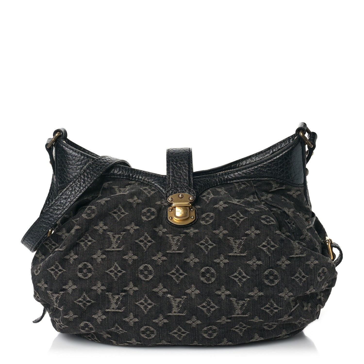 Louis Vuitton Denim Mahina XS Black 1 of 10