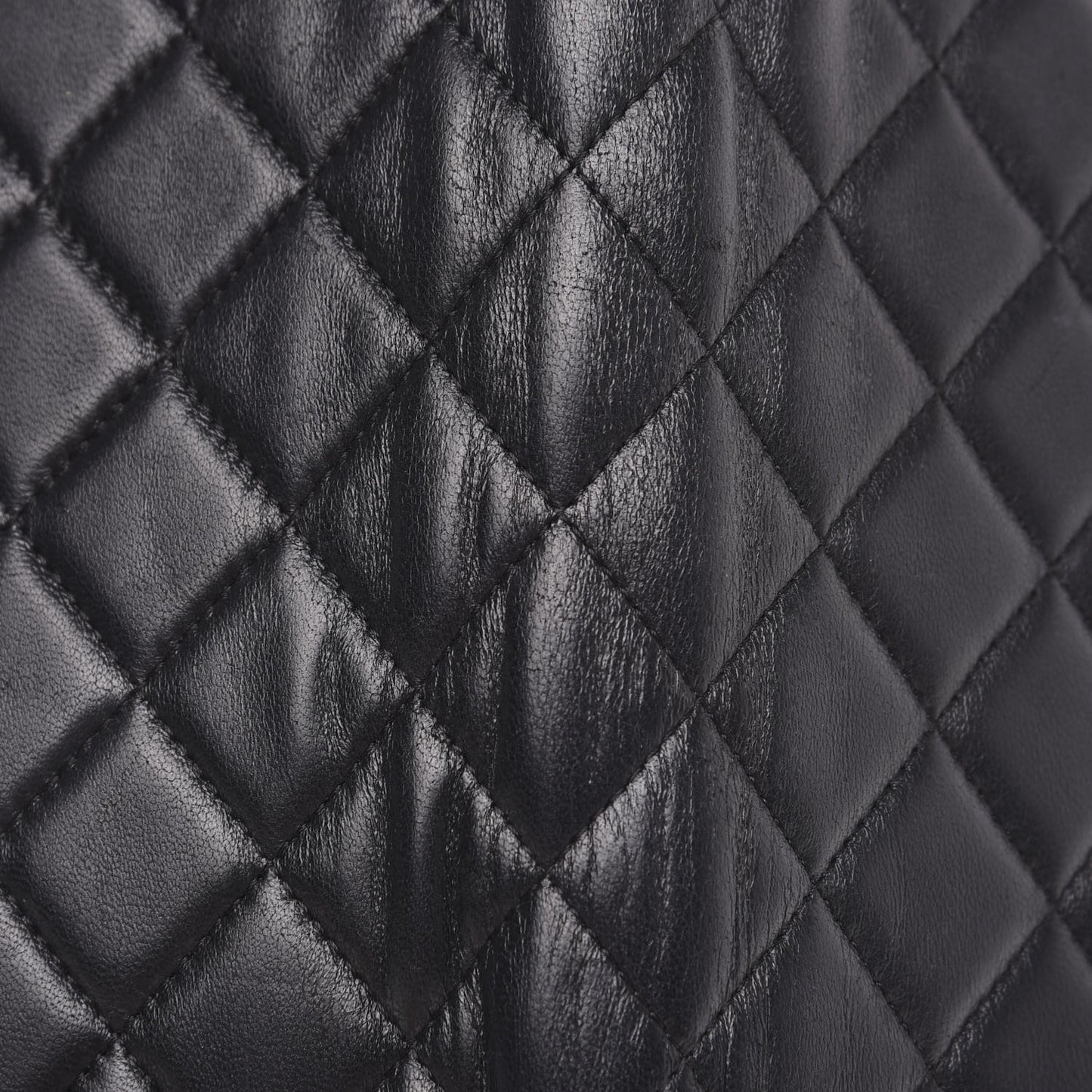 Lambskin Medium Agenda Cover Black