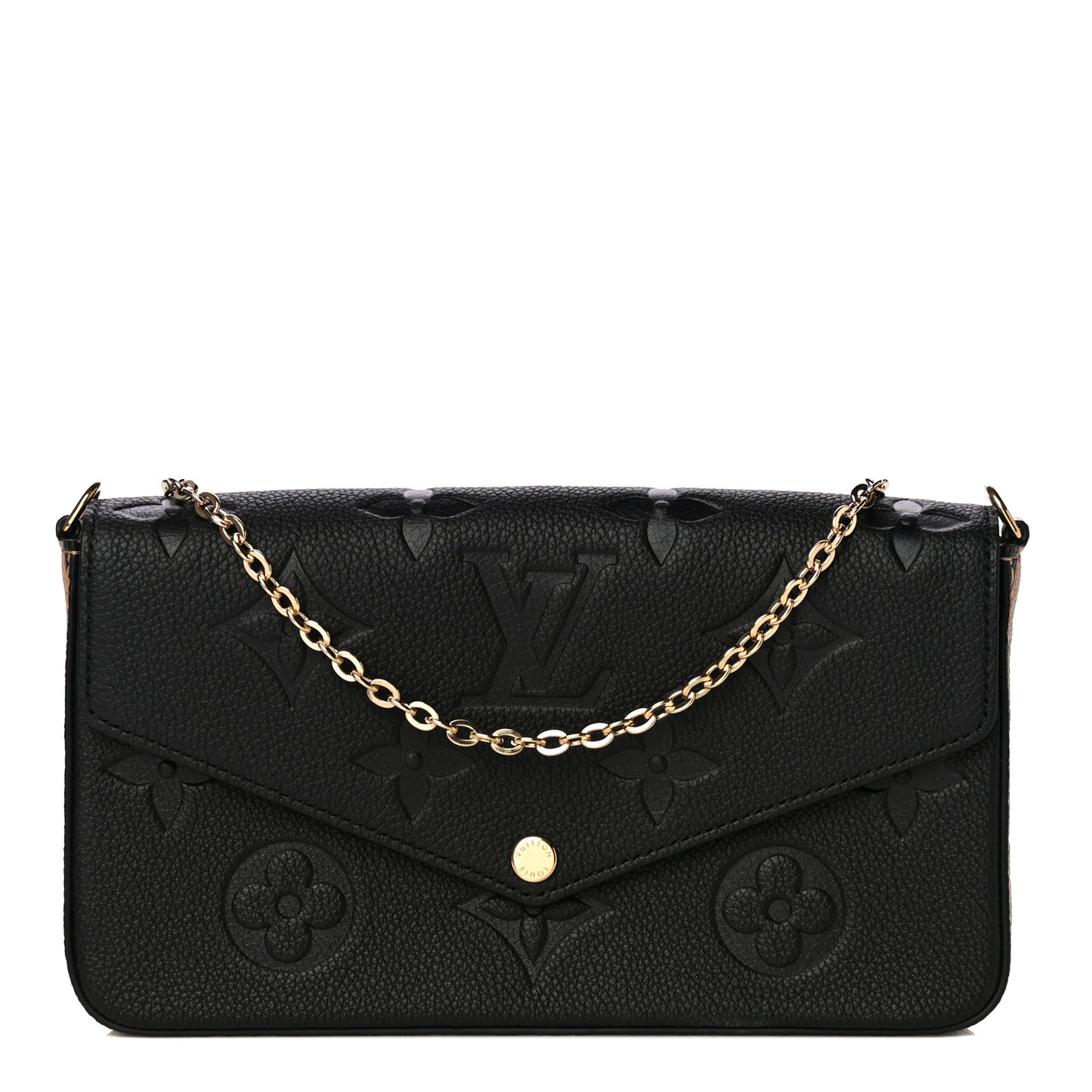 Empreinte Monogram Giant Wild At Heart Felicie Pochette Black