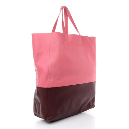 Celine Smooth Lambskin Vertical Bi-Cabas Pink Rust 3 of 9